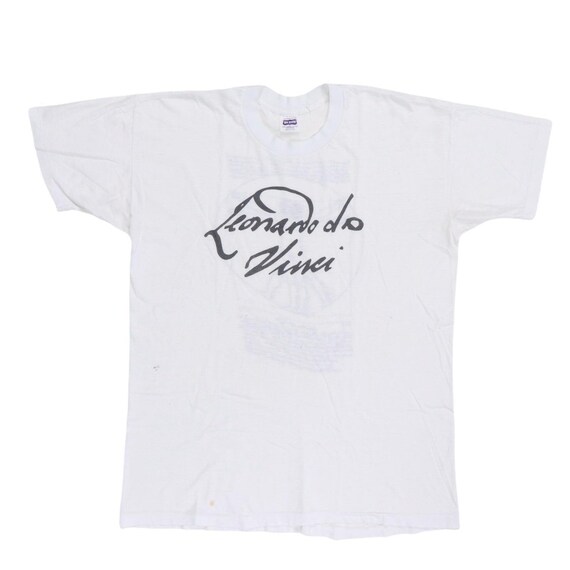 Vintage 1980s Leonardo Di Vinci Shirt - Etsy Canada Vintage 1980s Leonardo Di Vinci Shirt - Etsy Canada