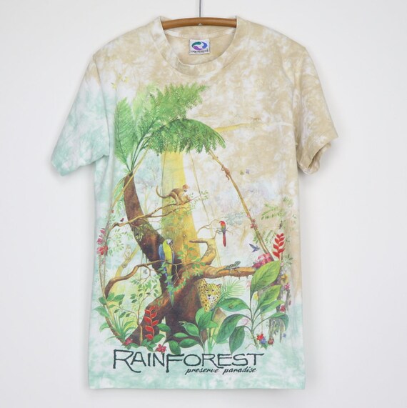 Vintage 1990s Liquid Blue Rainforest 