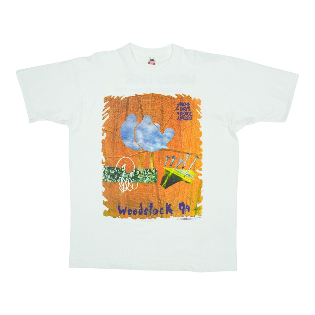 90s Woodstock 94 Tシャツ made in USA Vintage 1994 Woodstock Music Festival Shirt, 90s Vintage Rock Band