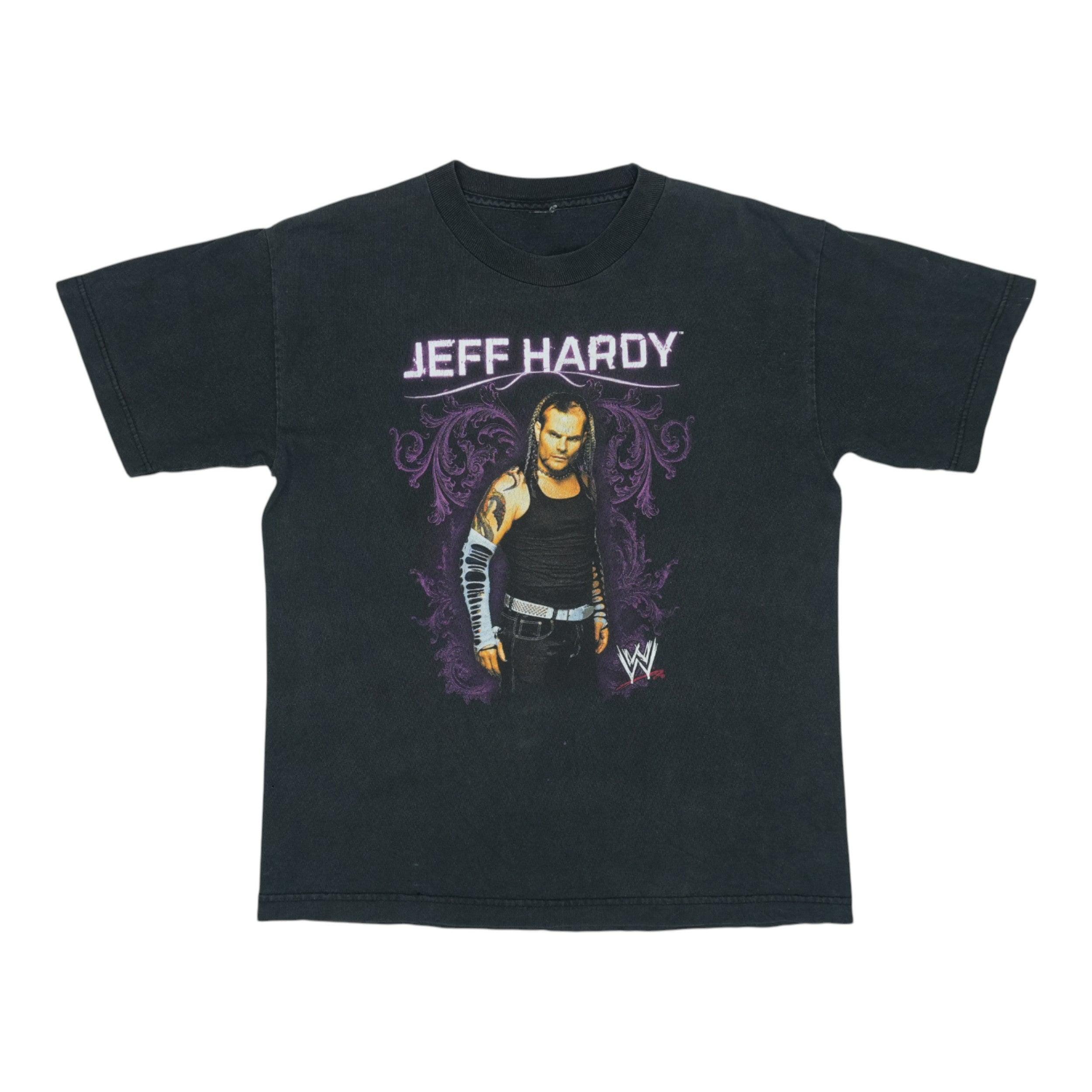 T-shirt Jeff Hardy 'My Life My Rules' Noir - Coton 100% Pour Homme Et Femme | Design Unisexe Et Artistique
