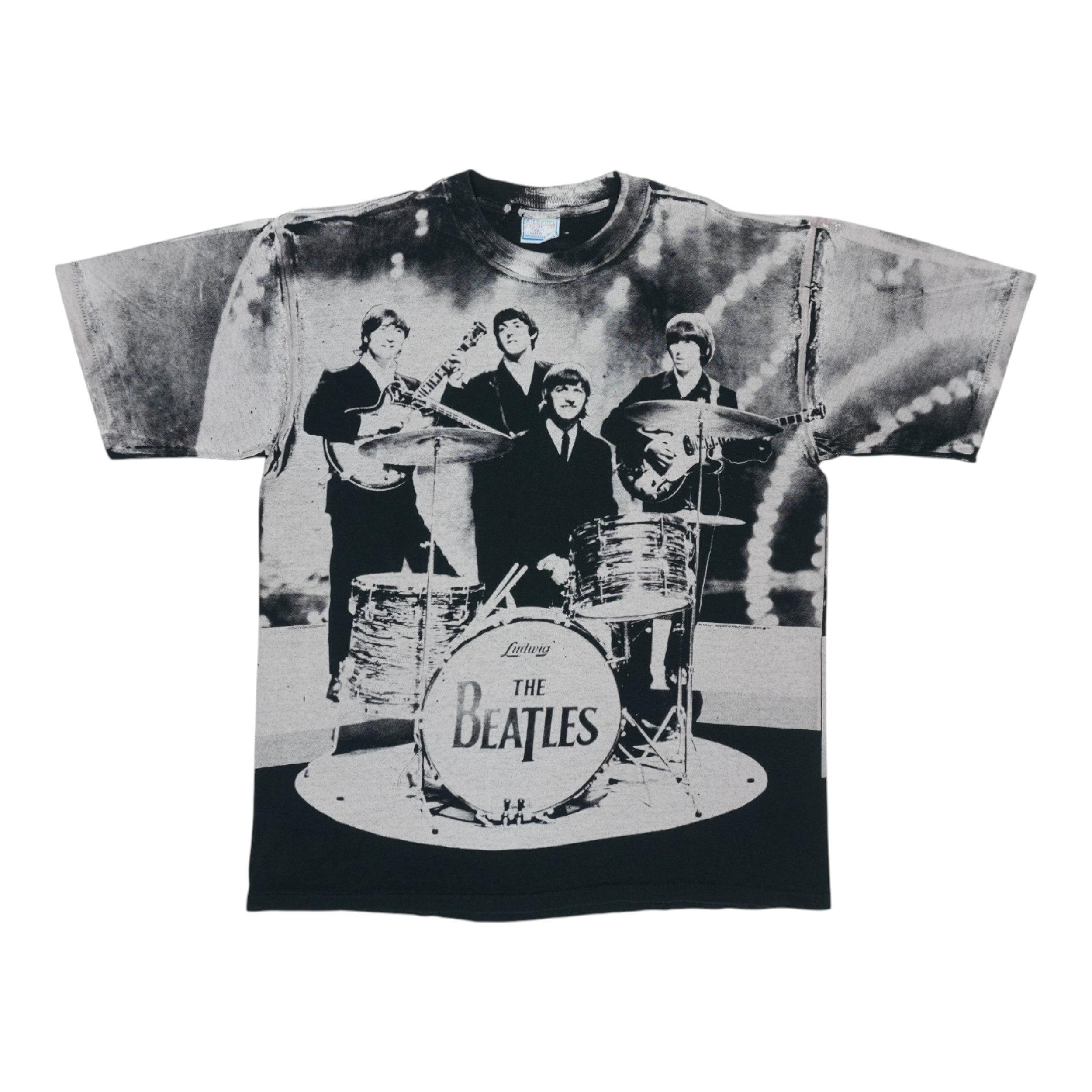 The Beatles All Over Print Tshirt - Etsy