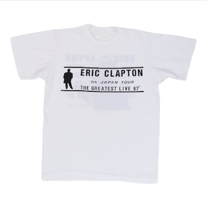 Vintage Eric Clapton JAPAN Tour M Size - Etsy