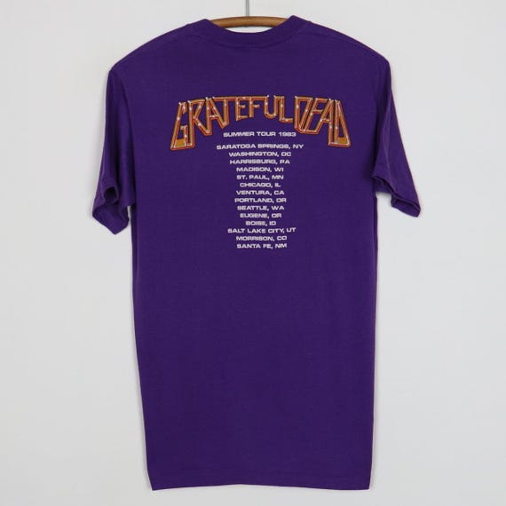 GRATEFUL DEAD SANTA FE 1983 Tシャツ Grateful Dead Vintage Santa Fe Skeleton T-shirt Available For