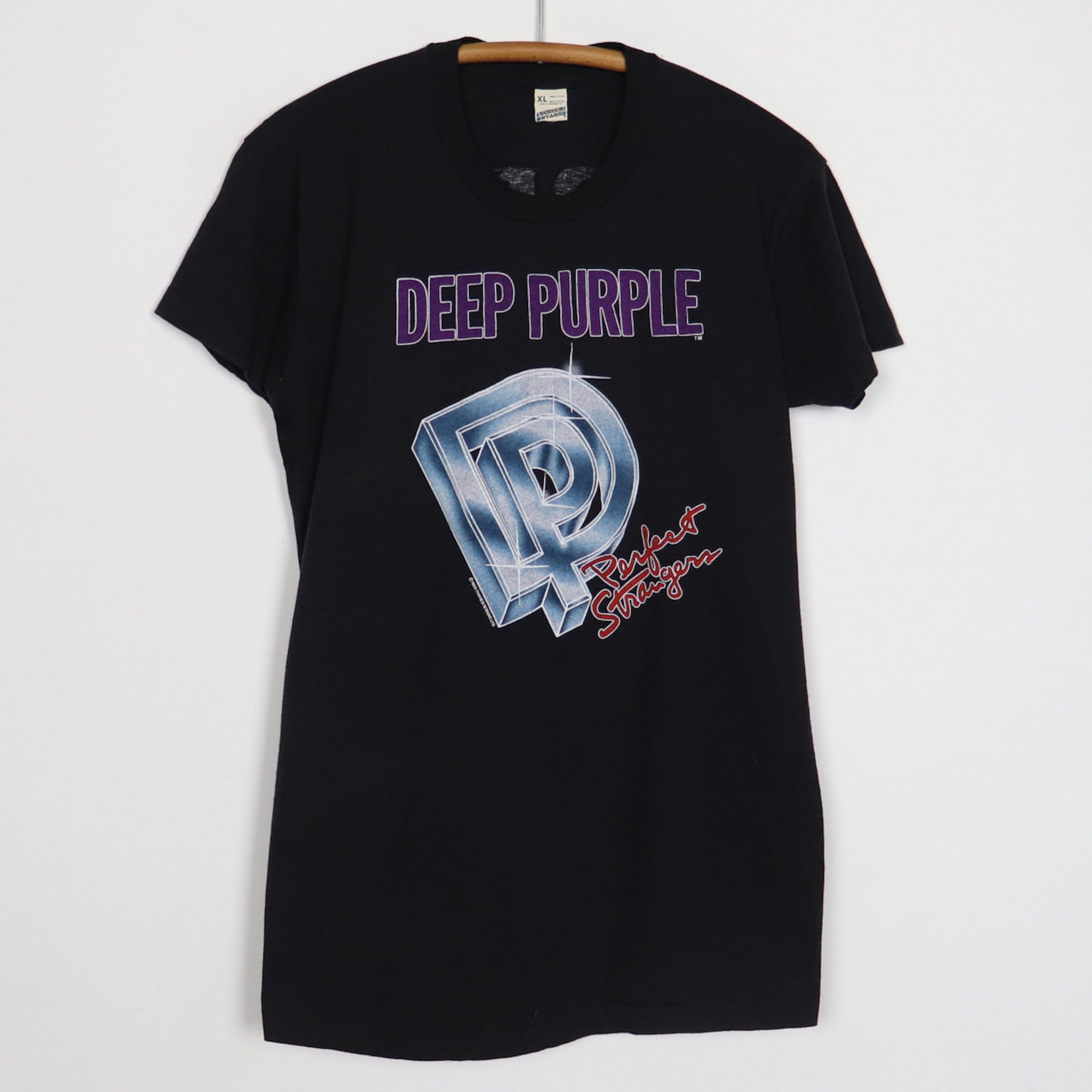 Discover vintage 1985 Deep Purple Perfect Strangers Crew Tour Shirt