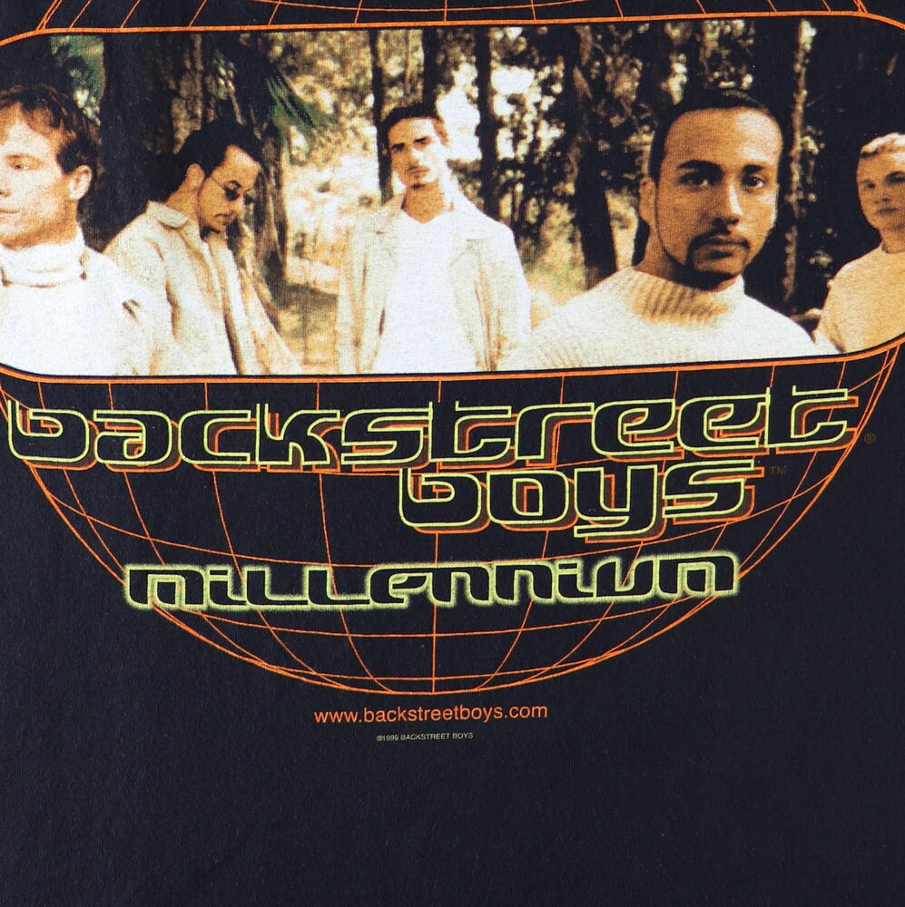 Vintage 1999 Backstreet Boys Millennium Tour Shirt Etsy