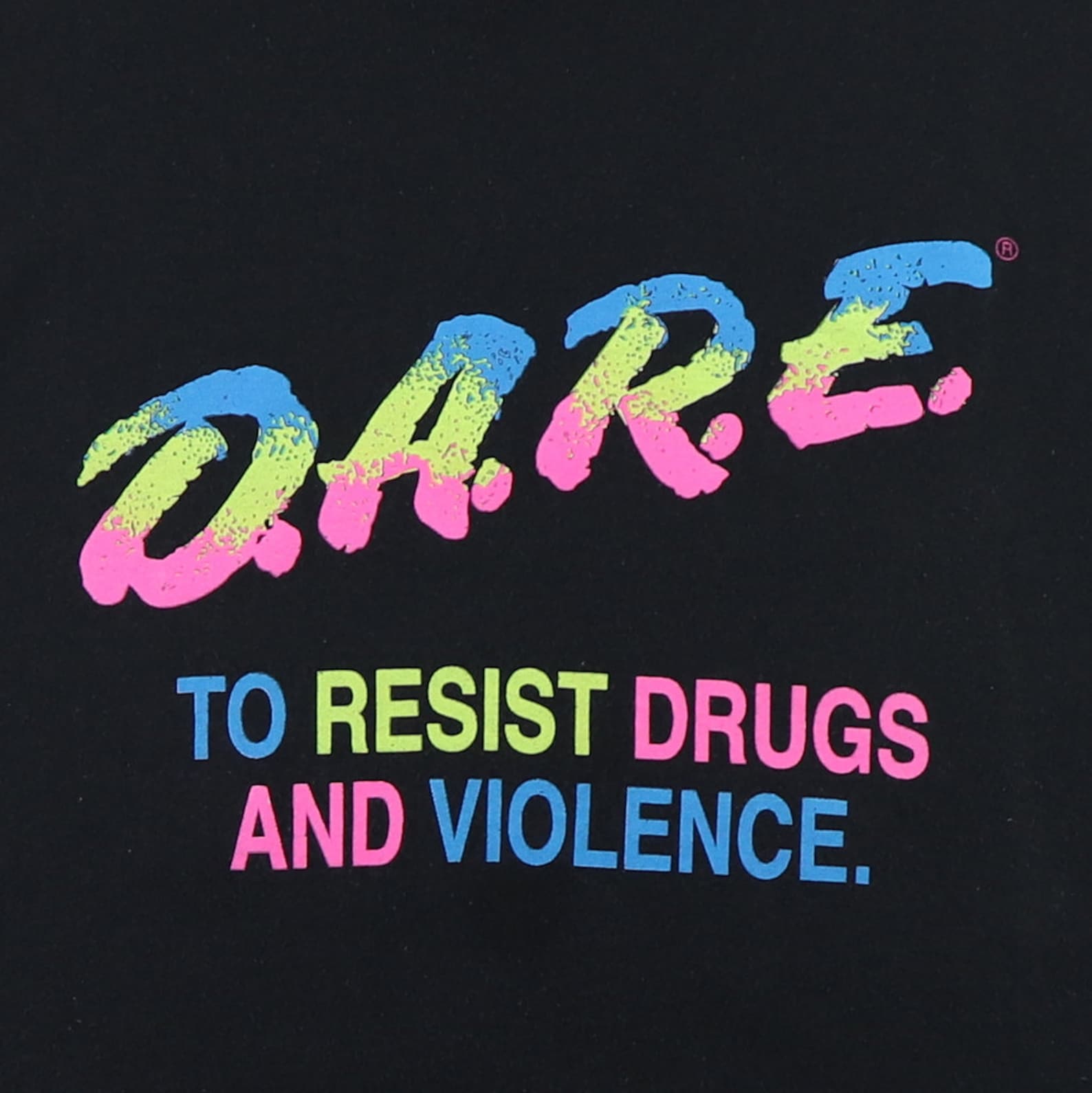 Vintage 1980s Dare Drug Abuse Resistance Education Shirt Etsy