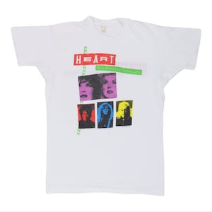 Vintage 1987 heart bad animals tour shirt
