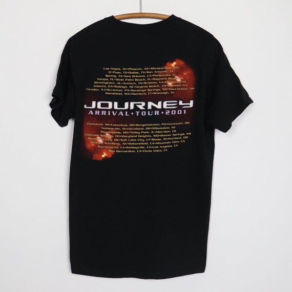 Vintage 2001 Journey Arrival Tour Shirt Size Large Etsy
