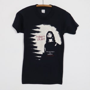 Vintage 1983 robert plant the principle of moments usa tour shirt