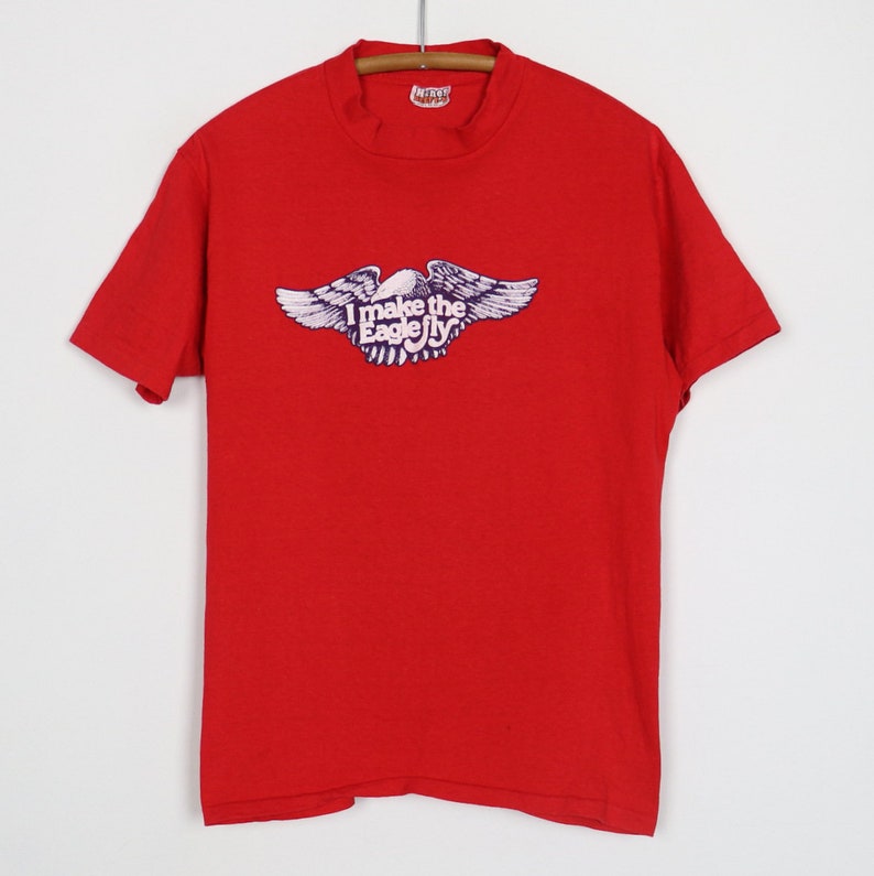 Shops vintage 1980s Harley Davidson I Make the Eagle Fly Shirt