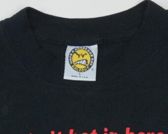Vintage 1990s Charles Manson is It Hot in Here Shirt, 90s Vintage
