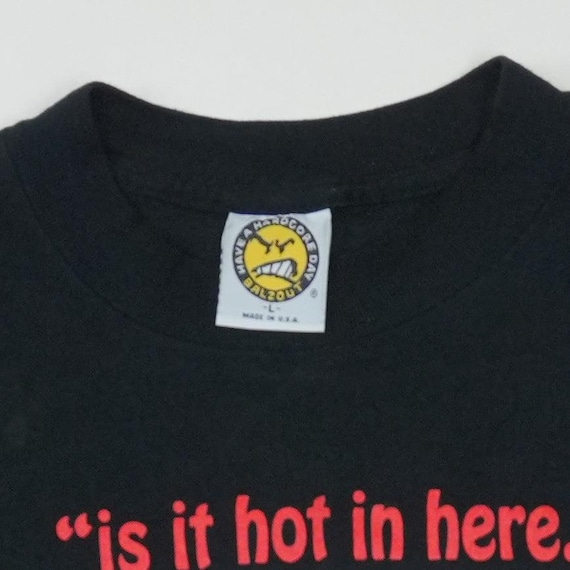 Vintage 1990s Charles Manson is It Hot in Here Shirt, 90s Vintage