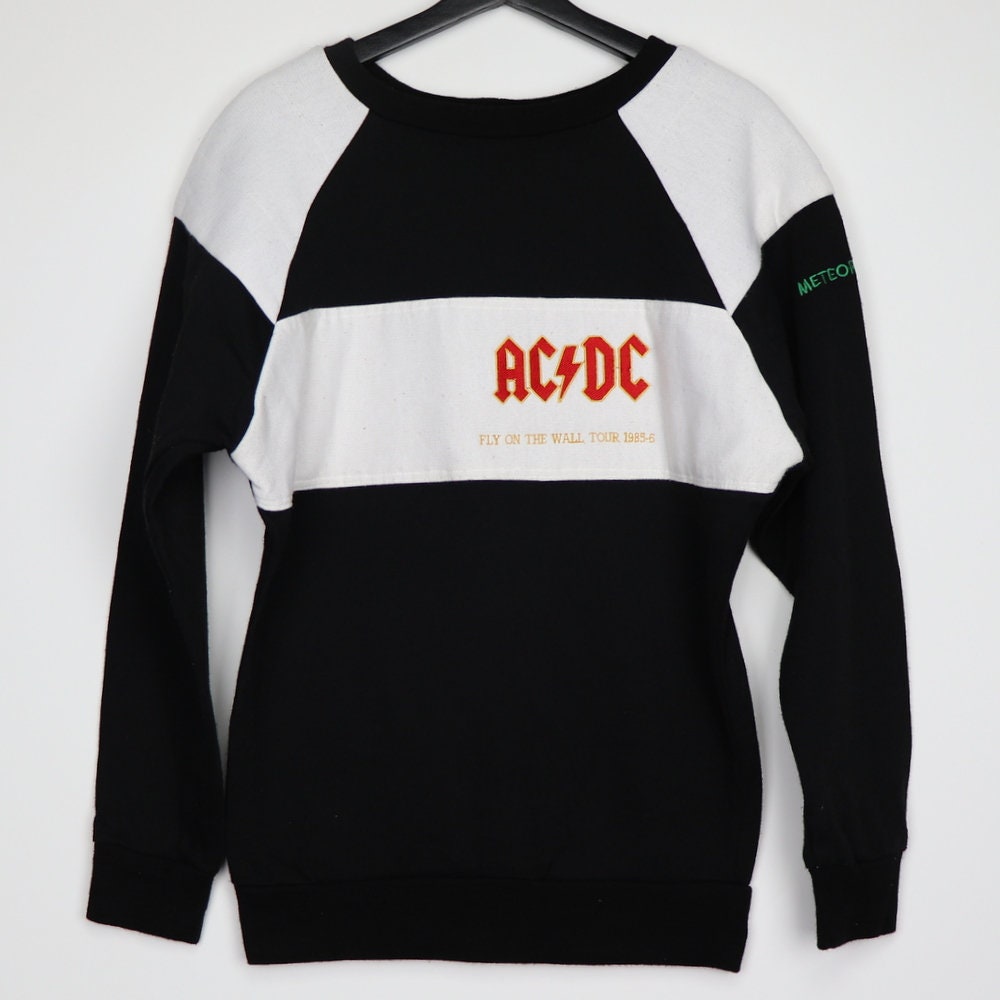 ac dc fly on the wall tour t shirt