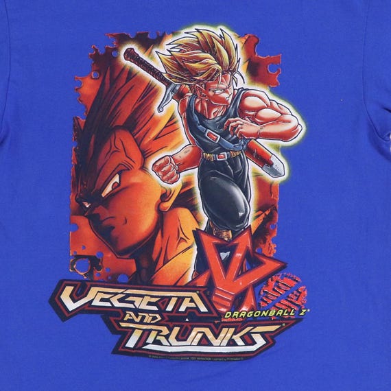 00s Dragon Ball Z ベジータTシャツ サイヤ人 vintage Vintage 2003 Dragon Ball Z Vegeta Trunks Youth Shirt, 00s Vintage