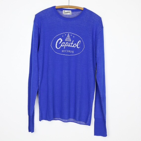 Capitol Records Sweater Vintage sweatshirt 1970s The Beatles | Etsy