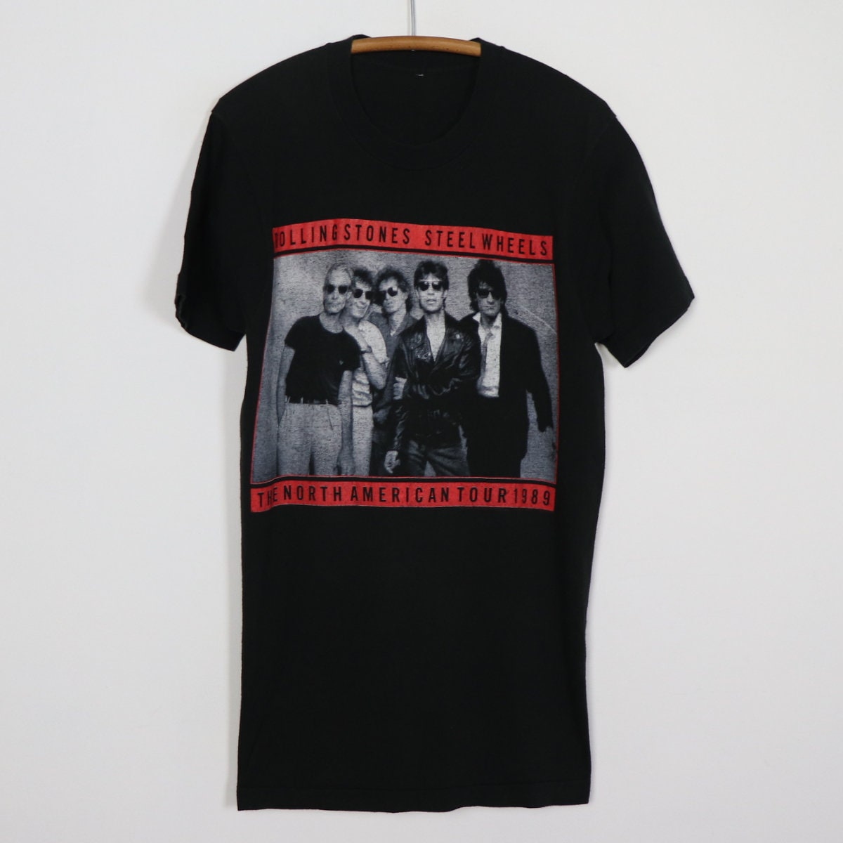 ローリング・ストーンズ スティール・ホイールズ Tシャツ 1989年 ヴィンテージ 1989 ローリング ストーンズ スティール