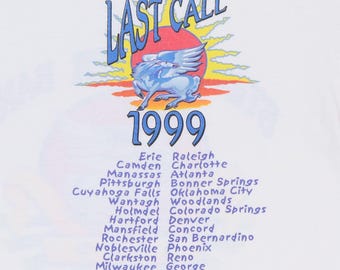 Vintage 1999 Steve Miller Band Last Call Tour Shirt - Etsy UK