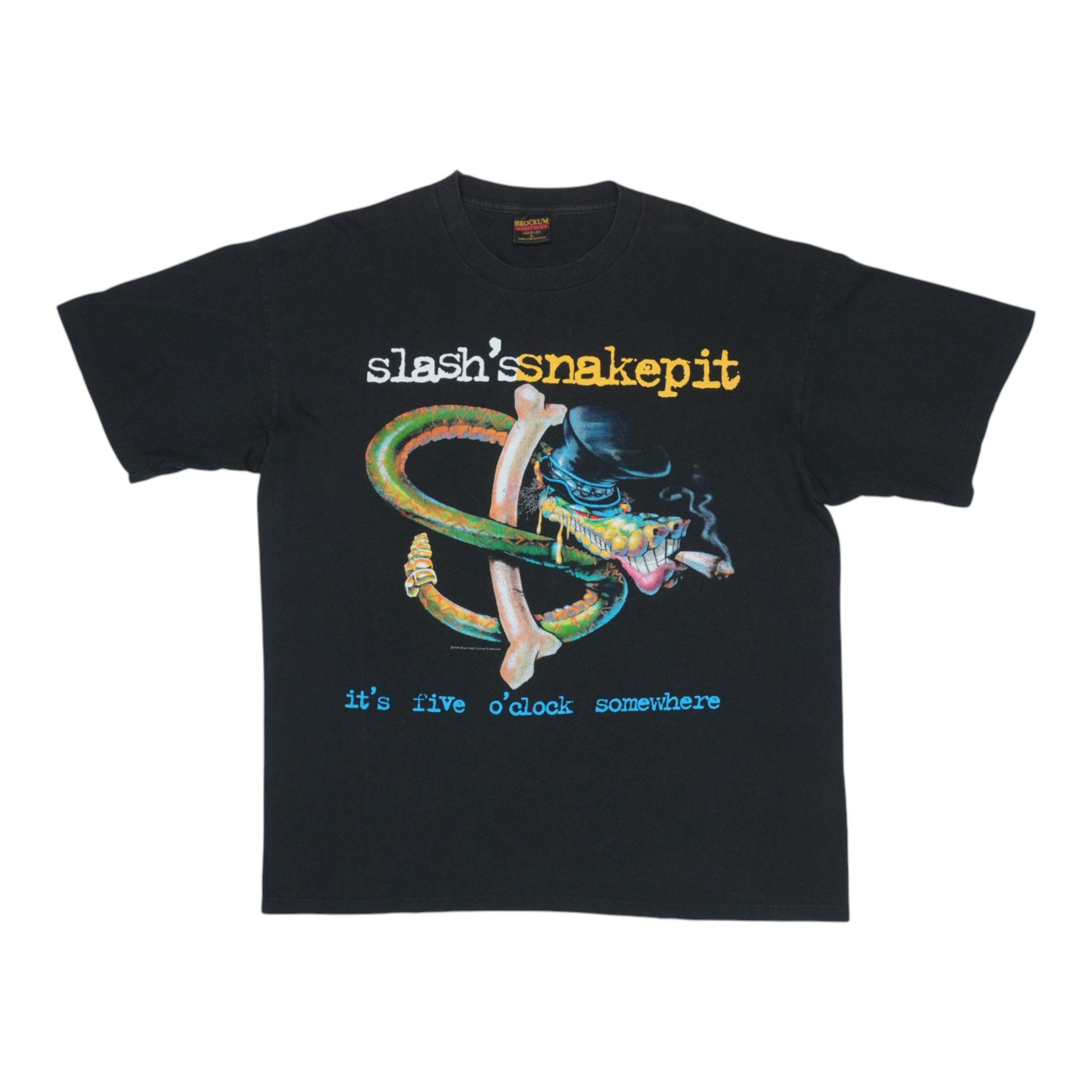 スラッシュ　slash's snakepit Tシャツ　新品 Amazon.co.jp: バンドTシャツ スラッシュ Slash's Snakepit L : おもちゃ
