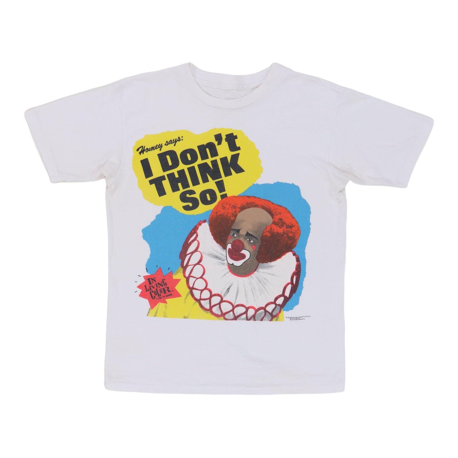 Vintage 1990 Homey the Clown in Living Color Shirt Size: 21