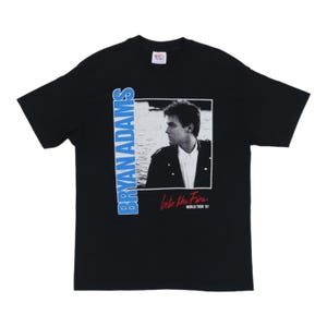 vintage 1987 Bryan Adams Into The Fire World Tour Shirt Size: Extra Large