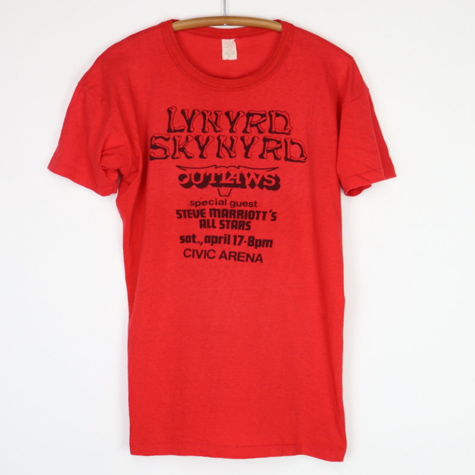 vintage 1976 Lynyrd Skynyrd Electric Factory Presents Crew Tour Shirt