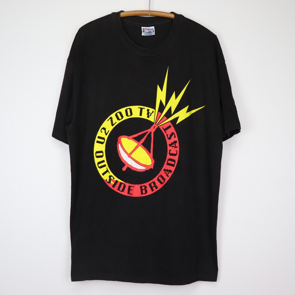 U2 Hanes Zoo TV Tour Tシャツ 90s