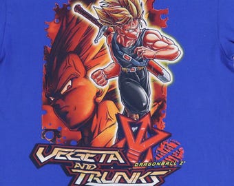 Vintage 2003 Dragon Ball Z Vegeta Trunks Youth Shirt - Etsy