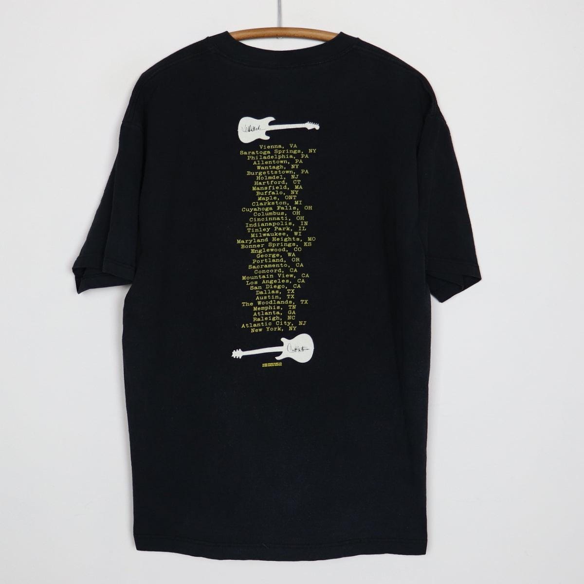 Vintage 1995 Santana Jeff Beck Tour Shirt Size: Extra Large