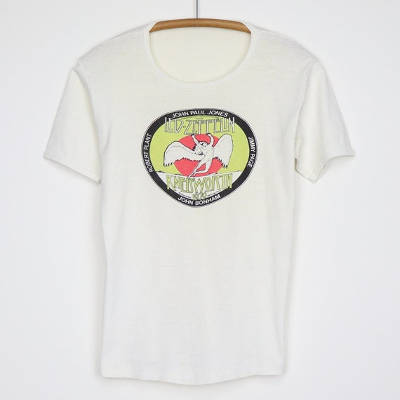 led zeppelin knebworth 1979 t shirt