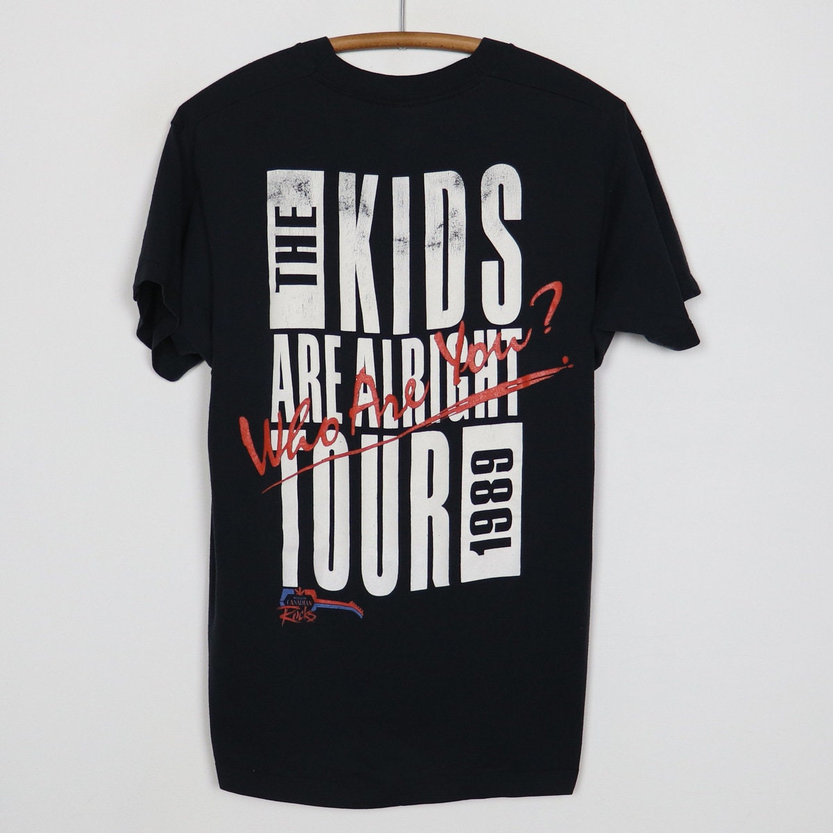 Vintage 1989 the Who Kids Are Alright Tour Shirt - Etsy Canada