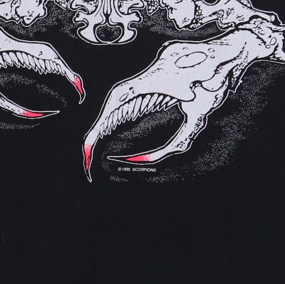 Vintage 1990 Scorpions Tease Me Please Me Tour Shirt - Etsy