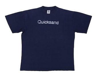 vintage 1995 Quicksand Manic Compression Shirt Size: Extra Large