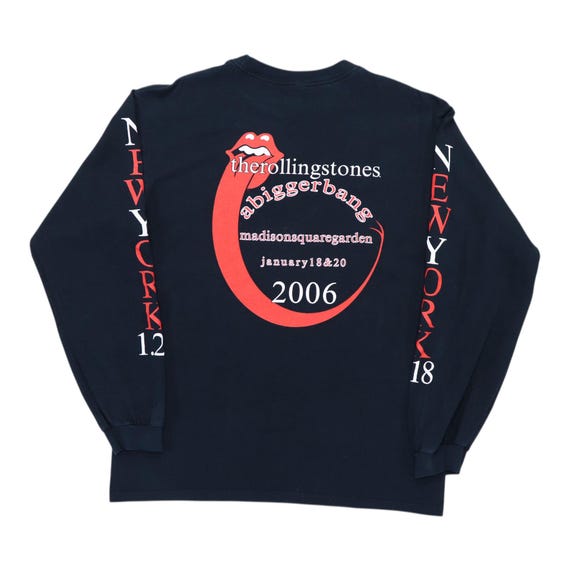 ROLLING STONES ツアーTシャツ A BIGGER BAN 2006 Vintage 2006 Rolling Stones Bigger Bang Tour Long Sleeve Shirt - Etsy
