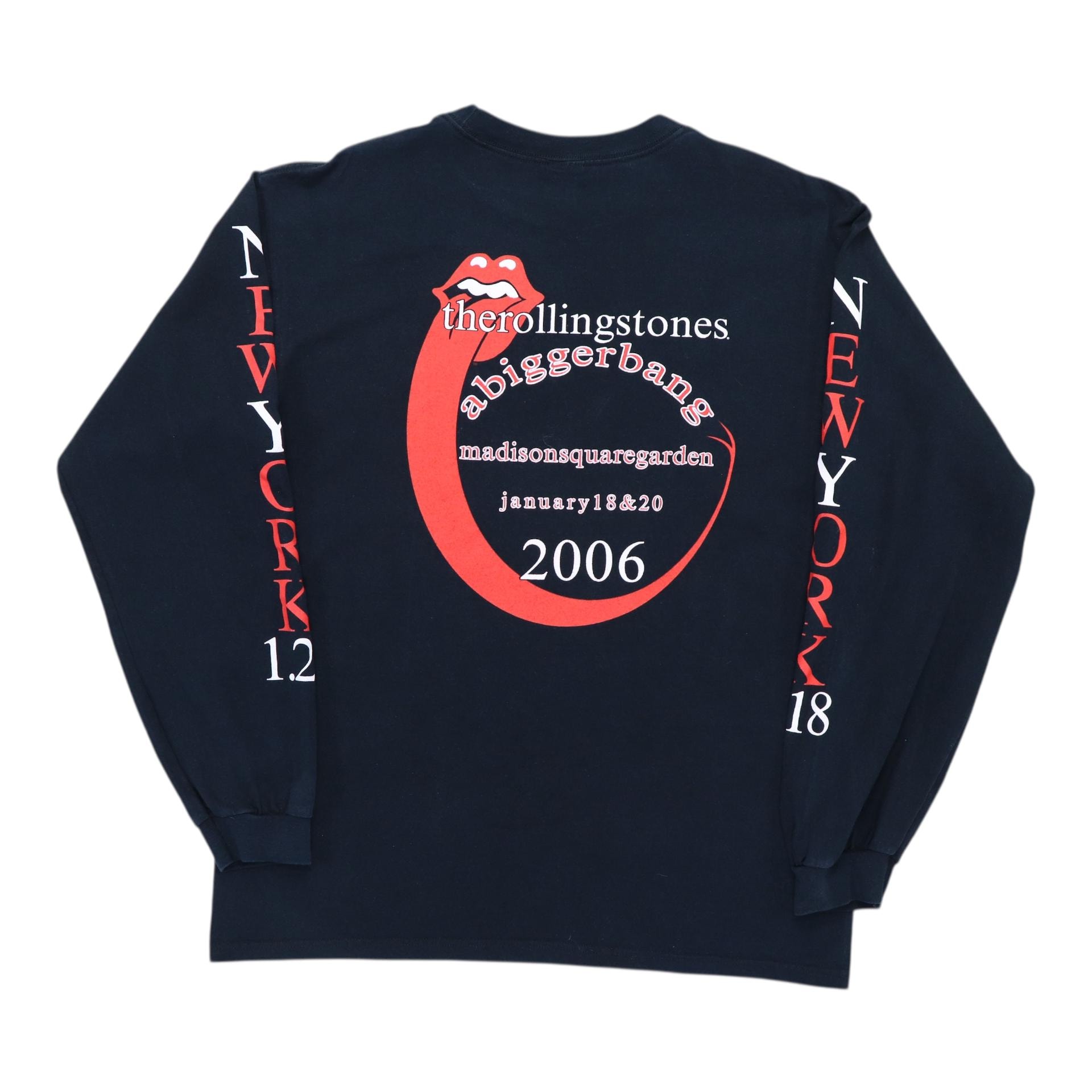 Vintage 2006 Rolling Stones Bigger Bang Tour Long Sleeve Shirt - Etsy
