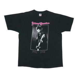 Camiseta vintage de Johnny Thunders de 1991