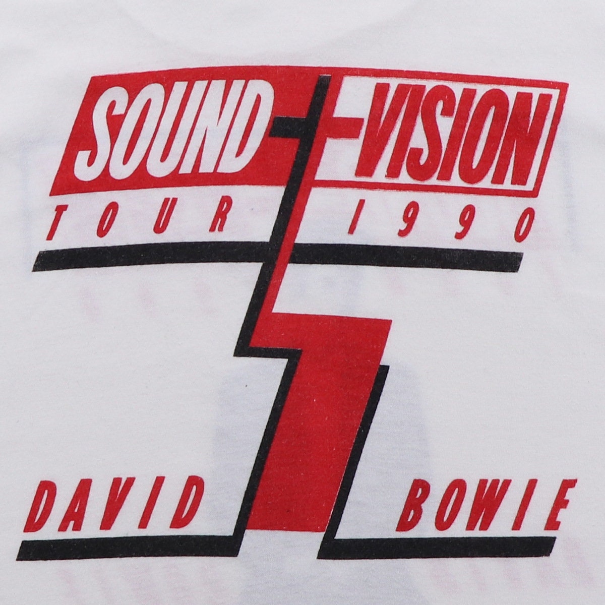 Vintage 1990 David Bowie Sound + Vision Tour Shirt - Etsy