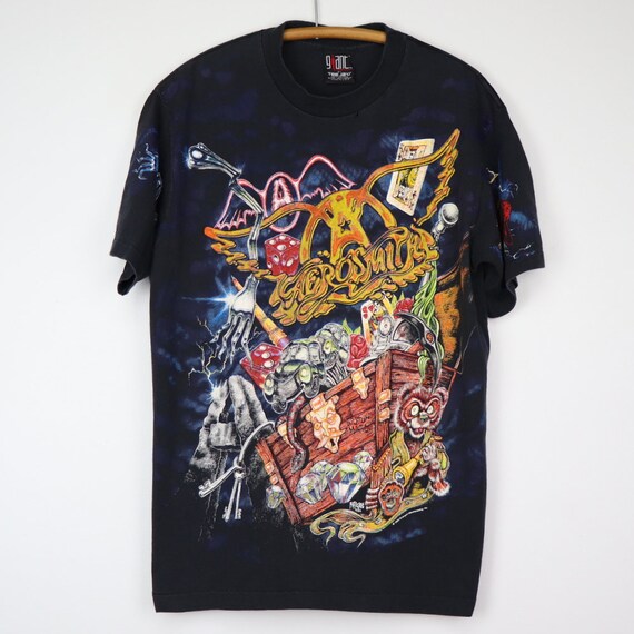 Vintage 1993 Aerosmith All Over Print 