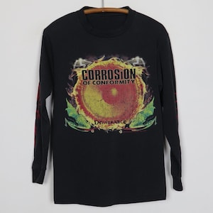 vintage 1995 Corrosion Of Conformity Deliverance Tour Long Sleeve Shirt Size: 26&quot;