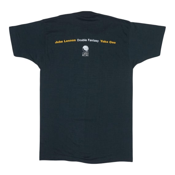 Vintage 1980 John Lennon Yoko Ono Double Fantasy Promo Shirt, 80s