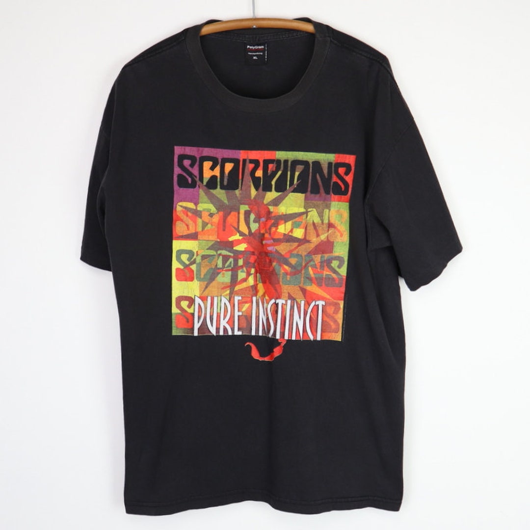 Vintage 1996 Scorpions Pure Instinct Tour Shirt - Etsy