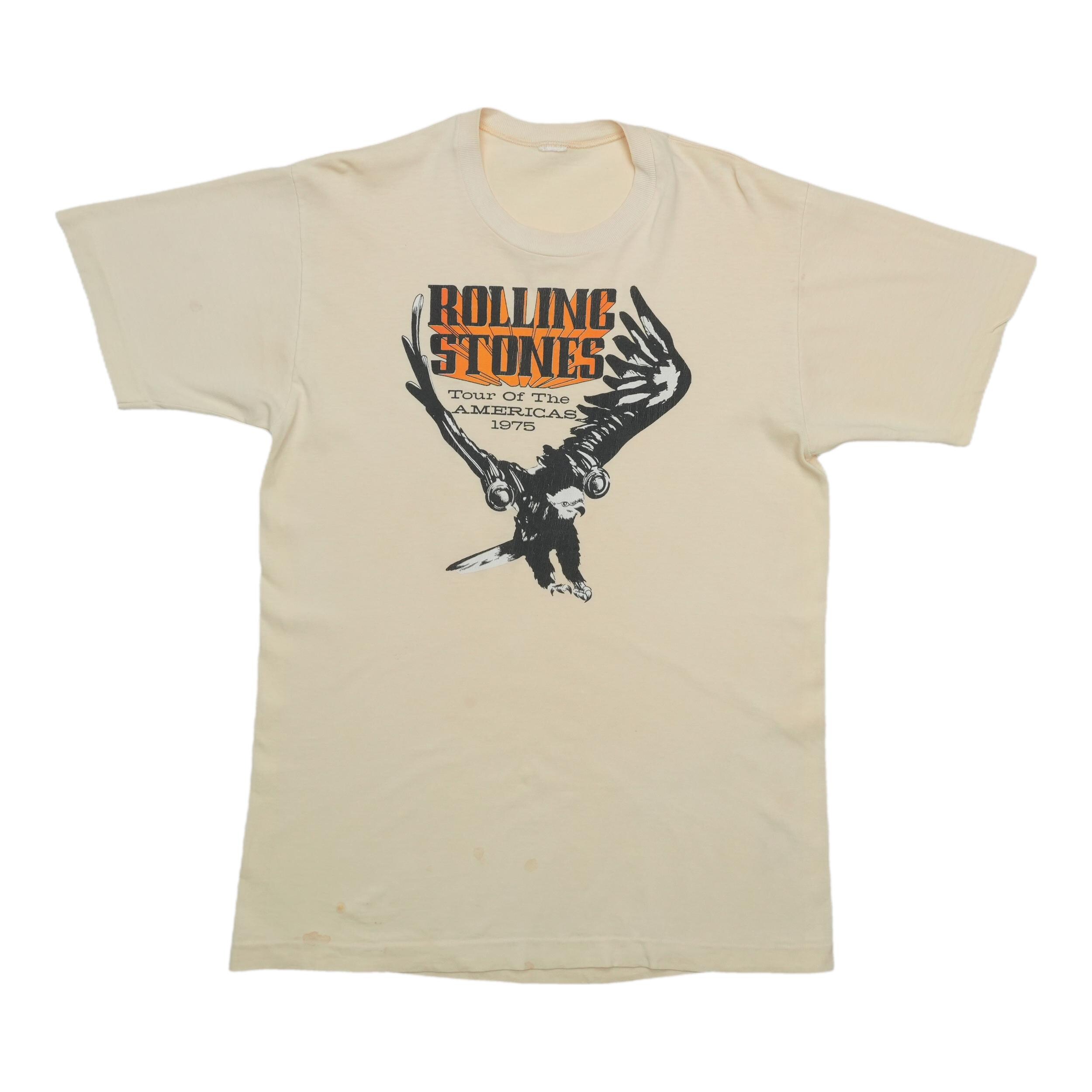 Rolling Stones Tour of the Americans 1975 Tee Shirt - Etsy