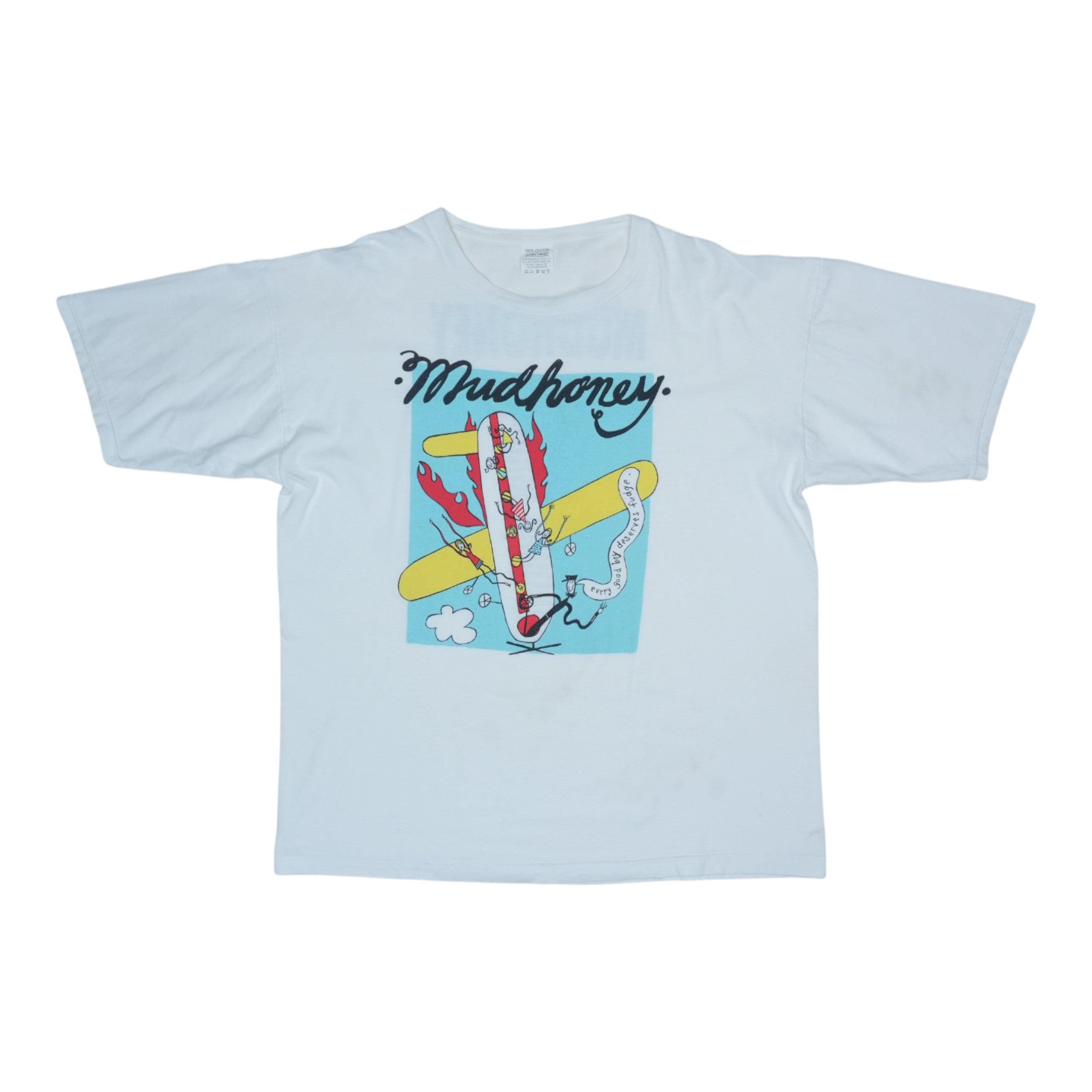 Vintage 1992 Mudhoney European Tour Shirt, 90s Vintage Concert