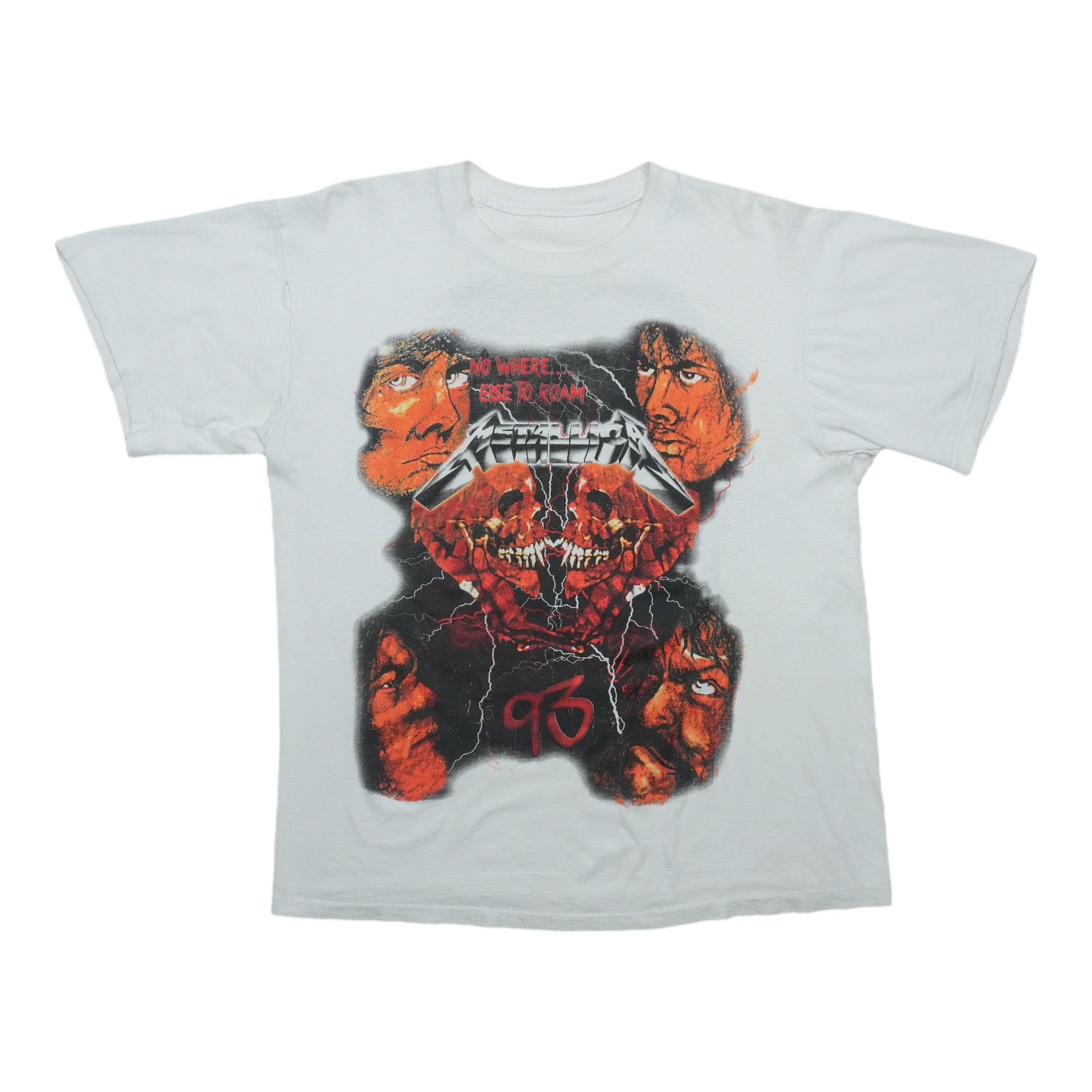 Metallica 1993 T Shirt - Etsy
