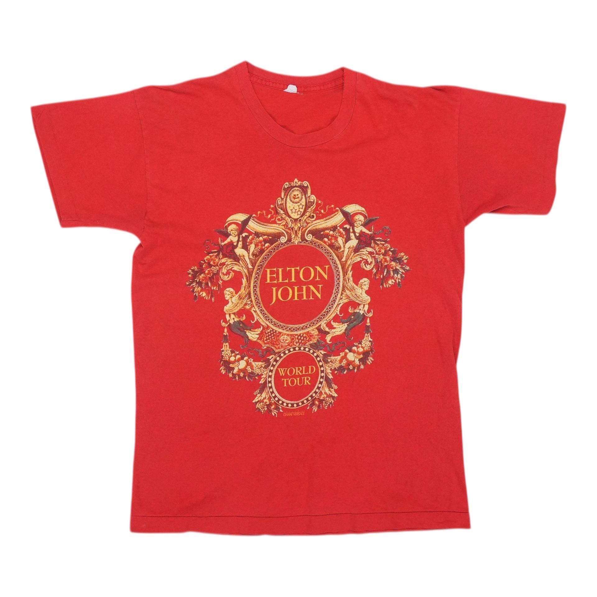 Vintage 1992 Elton John Versace Tour Shirt - Etsy