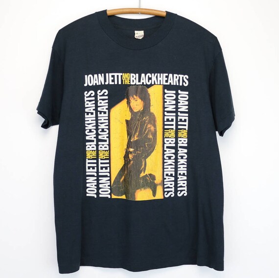 Joan Jett Shirt Vintage tshirt 1989 World Tour II Concert Tee | Etsy