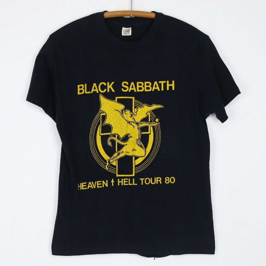 black sabbath heaven and hell t shirt