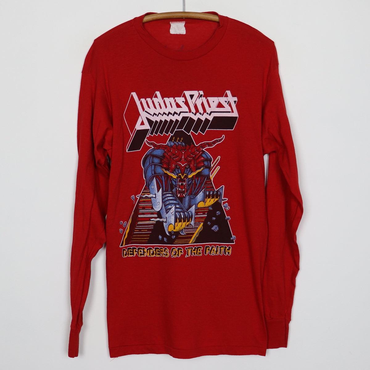 Vintage 1984 Judas Priest Defenders of the Faith Long Sleeve