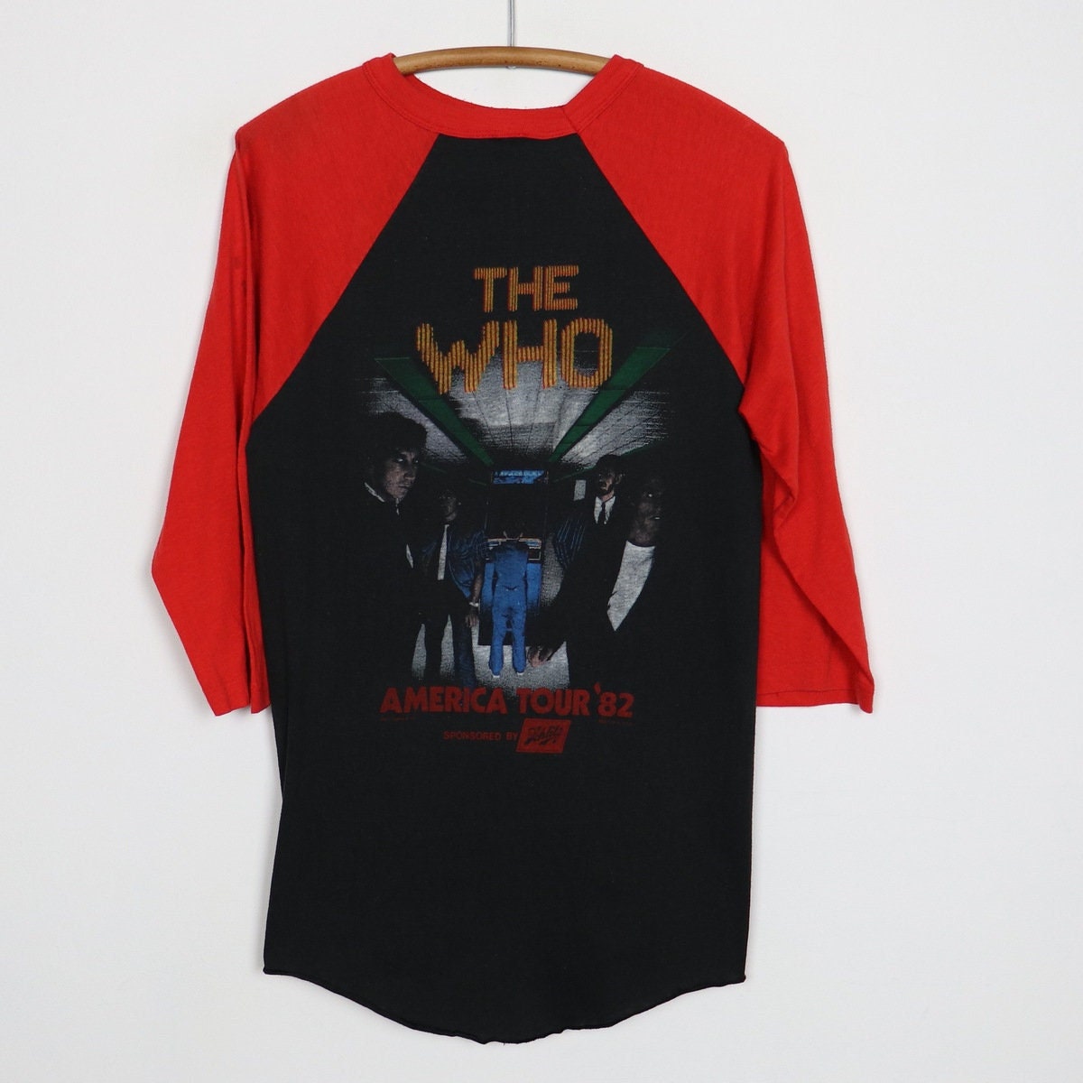 古着 80s USA製 The Who 「Not To Be Taken Away Tour 82」 ツアー ロック バンド Tシャツ M