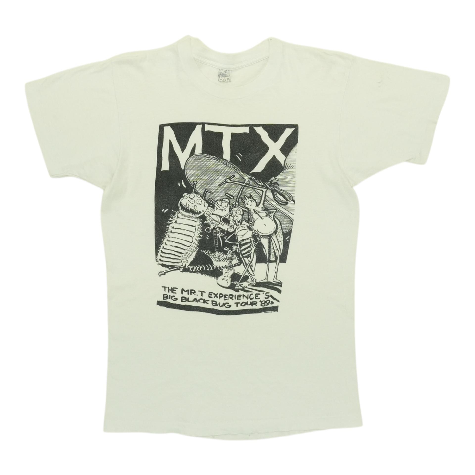 Vintage 1989 Mr T Experience Big Black Bug Tour Shirt - Etsy New