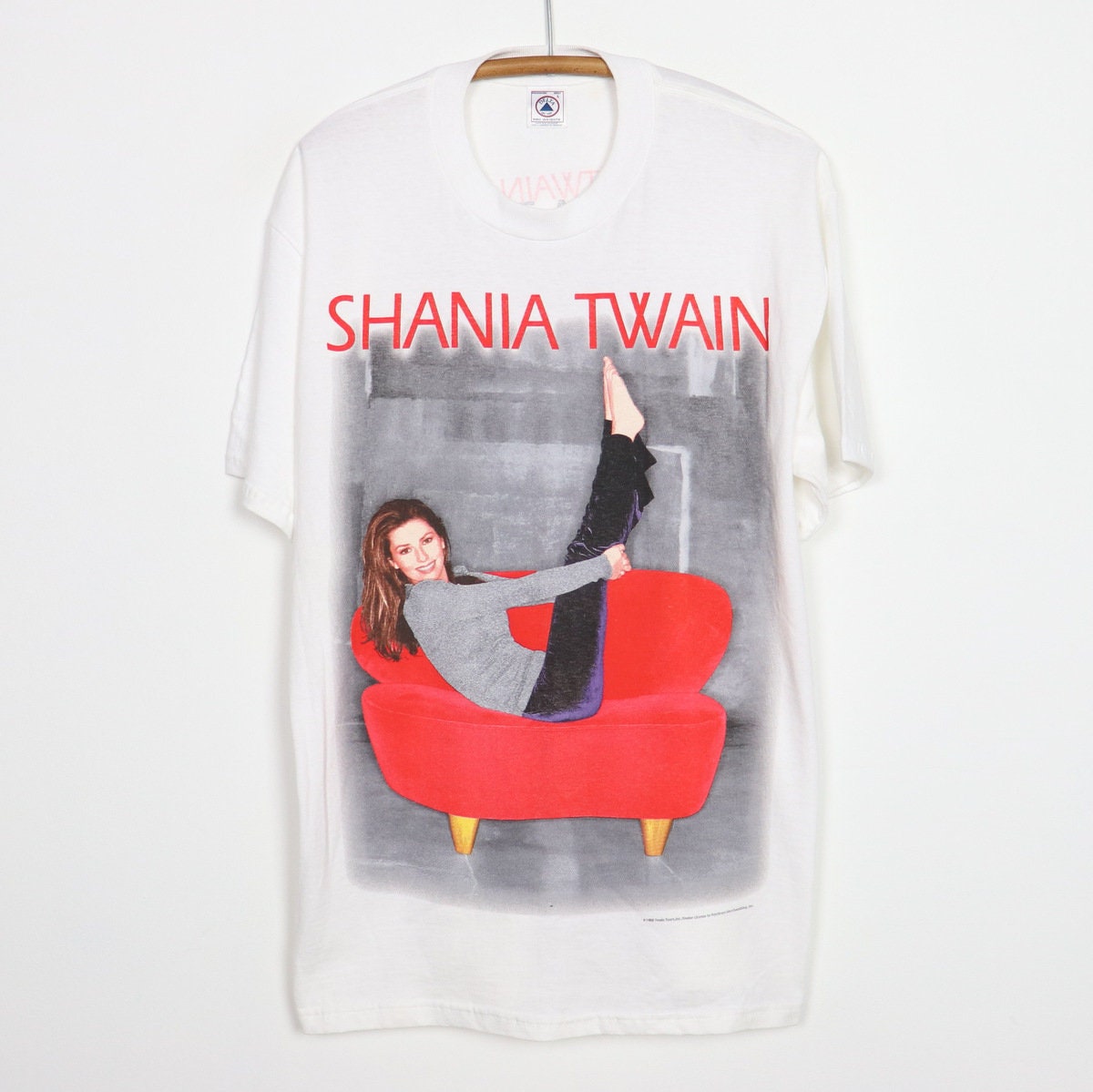 Vintage 1998 Shania Twain World Tour Shirt - Etsy